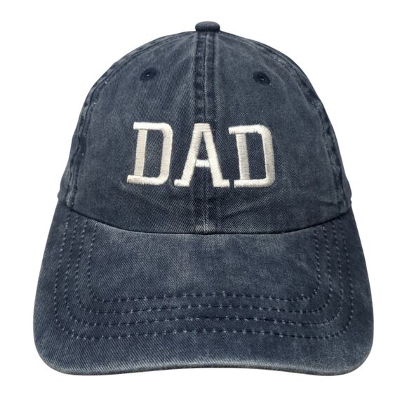 Dad Slideback Hat Blue One Size Adjustable Embroidered Nissi Caps - Picture 1 of 9